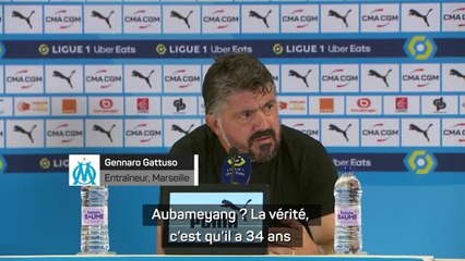 8e j. - Gattuso : "Aubameyang mérite tellement ce premier but"