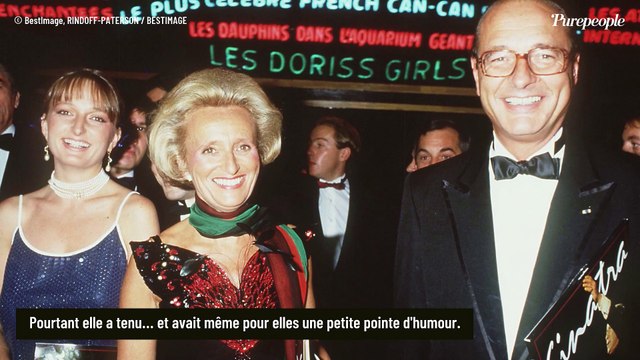 Bernadette Chirac souvent trompée par Jacques évoque ses nombreuses maîtresses : Elles sont aussi laides que moi !