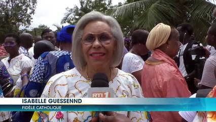 Bénédiction de la tour mariale de Cocody de l'église Saint Jean