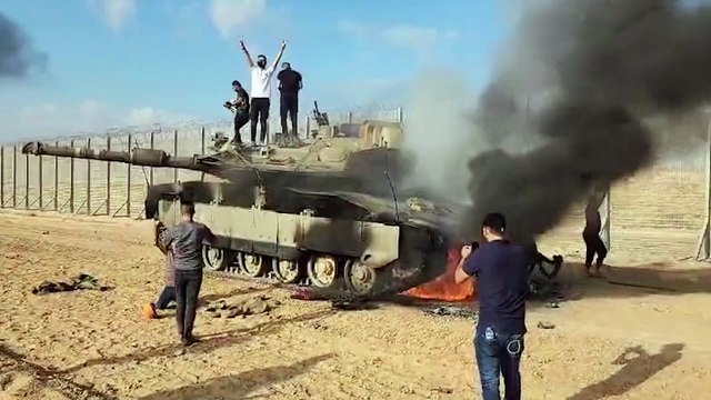 Israel confirma al menos 100 personas secuestradas por Hamás y actúa contra Gaza