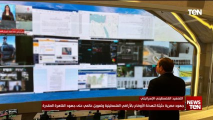 جهود مصرية حثيثة لتهدئة الأوضاع بالأراضي الفلسطينية وتعويل عالمي على جهود القاهرة المقدرة