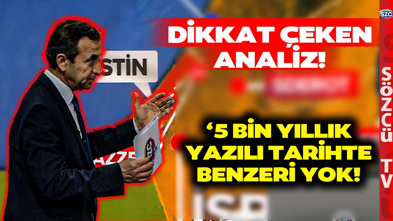 Babüroğlu Hamas İsrail Savaşında Kimsenin Bilmediği Detayı Açıkladı! Harita Üzerinde Anlattı