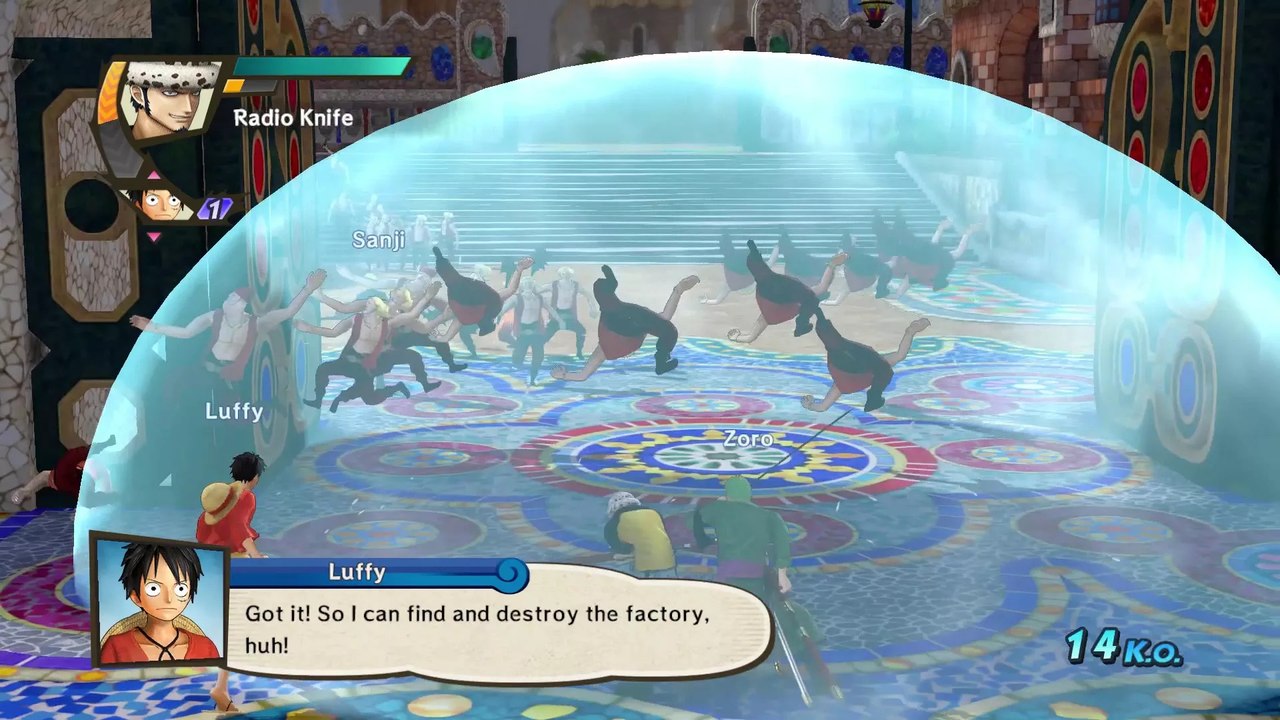 One Piece Pirate Warriors 3 - PS4/PS3/PS Vita/Steam - Dressrosa (French Trailer)