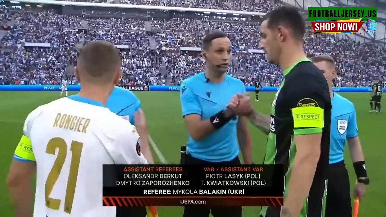 Marseille vs Brighton 2-2 Highlights & All Goals 2023  Aubameyang Show