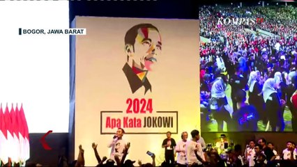 Jokowi Sebut Indonesia Butuh Pemimpin Bernyali di Hadapan Relawannya, Siapa yang dimaksud?