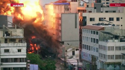 İsrail, Gazze Ulusal Bankası'nı vurdu