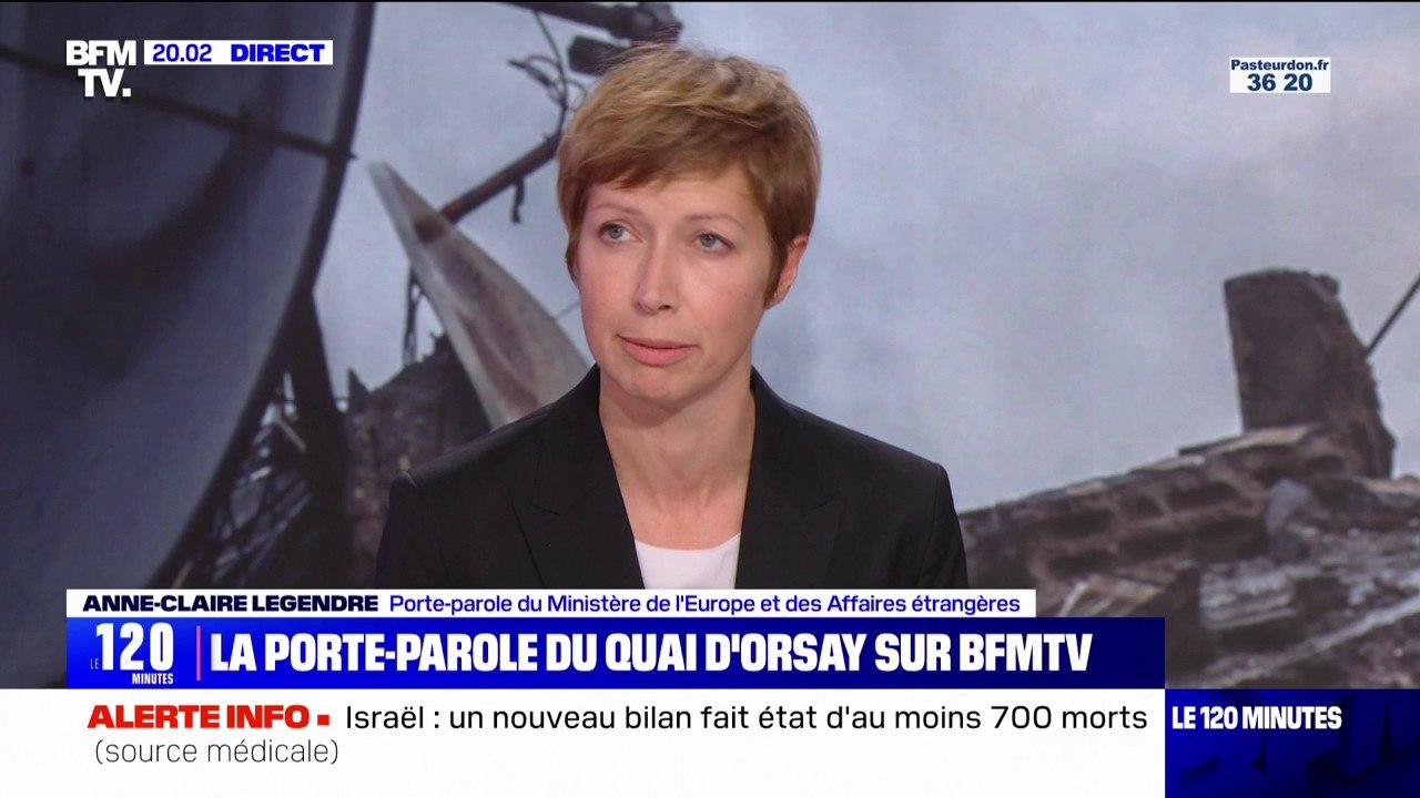 Française morte en Israël: "Nous sommes en contact avec sa famille, pour lui apporter le soutien nécessaire", affirme Anne-Claire Legendre, porte-parole du Quai d'Orsay
