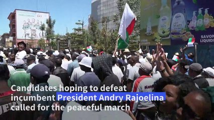 Opposition rally in Madagascar dispersed with tear gas