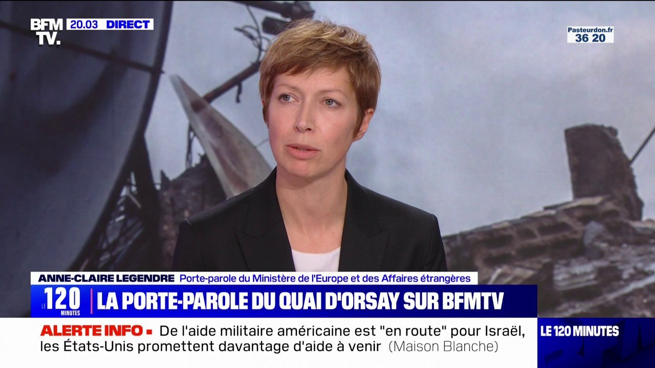 Français portés disparus en Israël: "Nous sommes en contact avec les autorités israéliennes, avec qui nous menons cette recherche", affirme Anne-Claire Legendre (Quai d'Orsay)