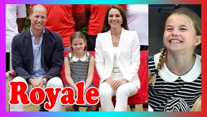 Le sport préféré de Charlotte mis à nu alors que la ''charmante'' royale impressi0nne les fans