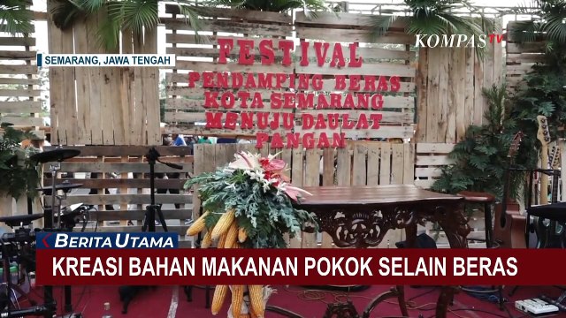 Tujuan Pemkot Semarang Gelar Festival Kreasi Bahan Makanan Pokok Selain Beras