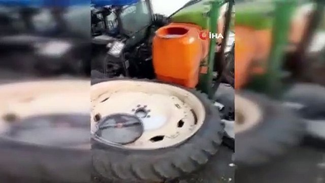 Un tracteur et une voiture sont entrés en collision à Diyarbakır Bismil : 5 blessés