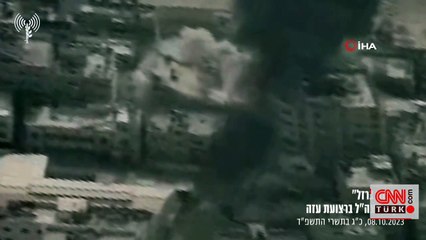 İsrail, Gazze Şeridi’nde 800 noktayı vurdu