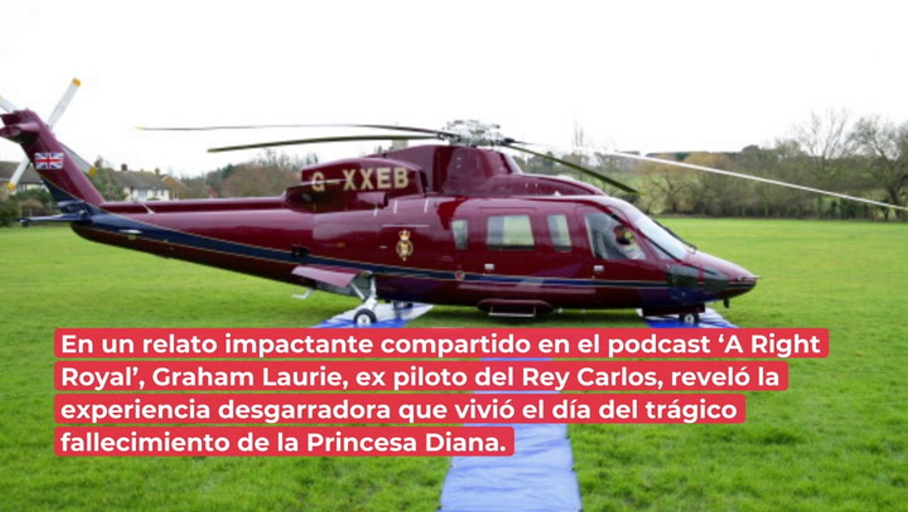 El príncipe William tenía planeado un viaje el día que la princesa Diana murió
