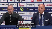 8e j. - L'arbitre de Montpellier-Clermont justifie l'arrêt du match