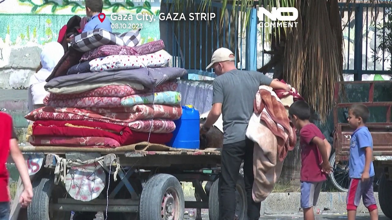 Wohin fliehen? Zehntausende im Gazastreifen drängen sich in 44 Schulen