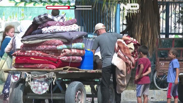 ONU diz que já recebeu mais de 20.000 refugiados palestinianos nas suas escolas em Gaza