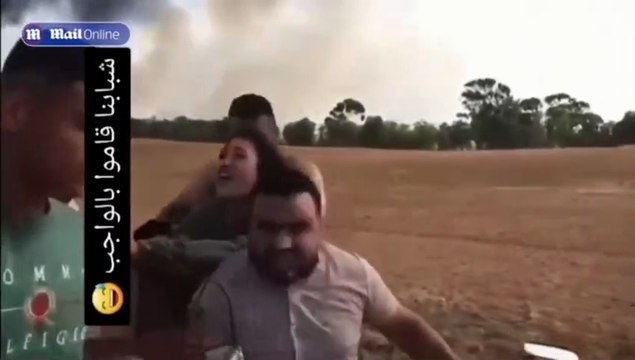 Don't k*ll me!' Petrified student snatched by Hamas terrorists