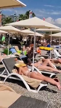 SUMMER KEMER BEACH ANTALYA TURKEY