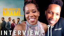 'One Night In Miami' Interviews with Regina King, Leslie Odom Jr. And More