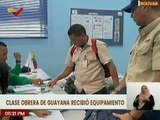 Bolívar | Trabajadores de la CVG recibieron dotación y equipamiento para su bienestar y seguridad