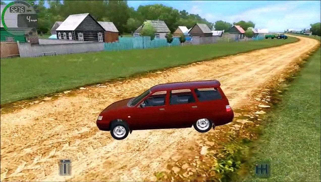 Intro Video Chile (2000) Advertencia YouTuber (2022) City Car Driving BA3 LADA 2111 Station Wagon G27-Fastversión