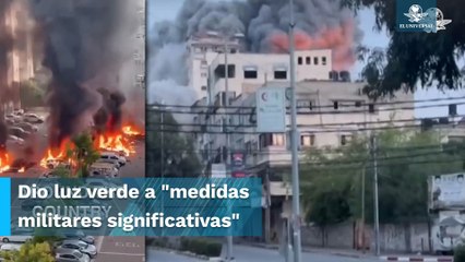 Oficialmente, Israel declara la guerra contra Hamas
