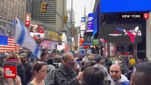 New York’ta Filistin ve İsrail destekçileri karşı karşıya geldi