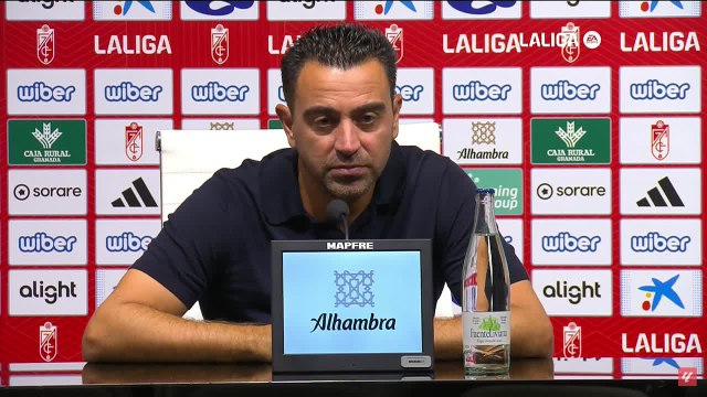 GRANADA 2 - FC BARCELONA 2 | La RAJADA de XAVI a la PRENSA por el ESTILO DE JUEGO