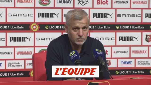Genesio : «On a manqué de justesse» - Foot - L1 - Rennes