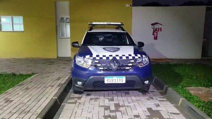 Homem é preso com itens furtados de segurança de mercado em Cascavel