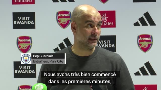 8e j. - Guardiola : Je sais ce qui s'est passé mais je ne veux rien dire