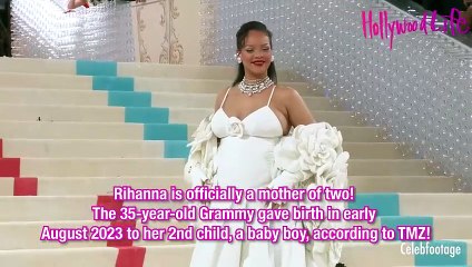 Rihanna Gives Birth and Welcomes Baby No 2 With A$AP Rocky