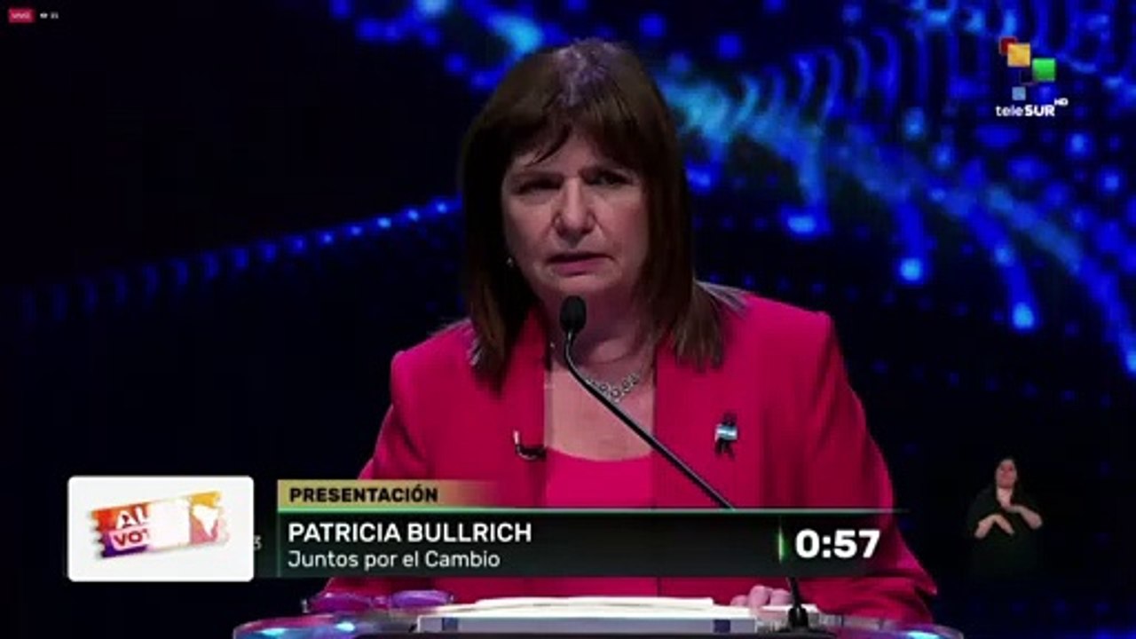 Patricia Bullrich: Hoy vemos a los argentinos que no pueden llegar a fin de mes