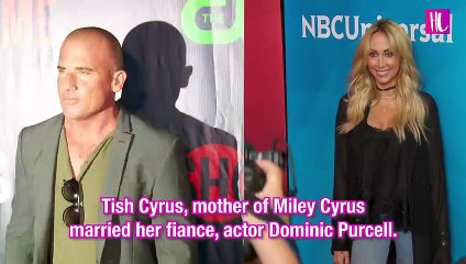 Tish Cyrus Marries Dominic Purcell In Romantic Malibu Ceremony