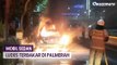 Diduga Korsleting Listrik, Mobil Sedan Ludes Terbakar di Palmerah