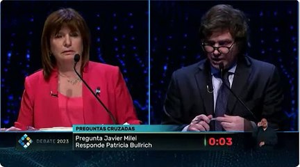 El cruce de Bullrich a Milei: "Miente, miente, miente"