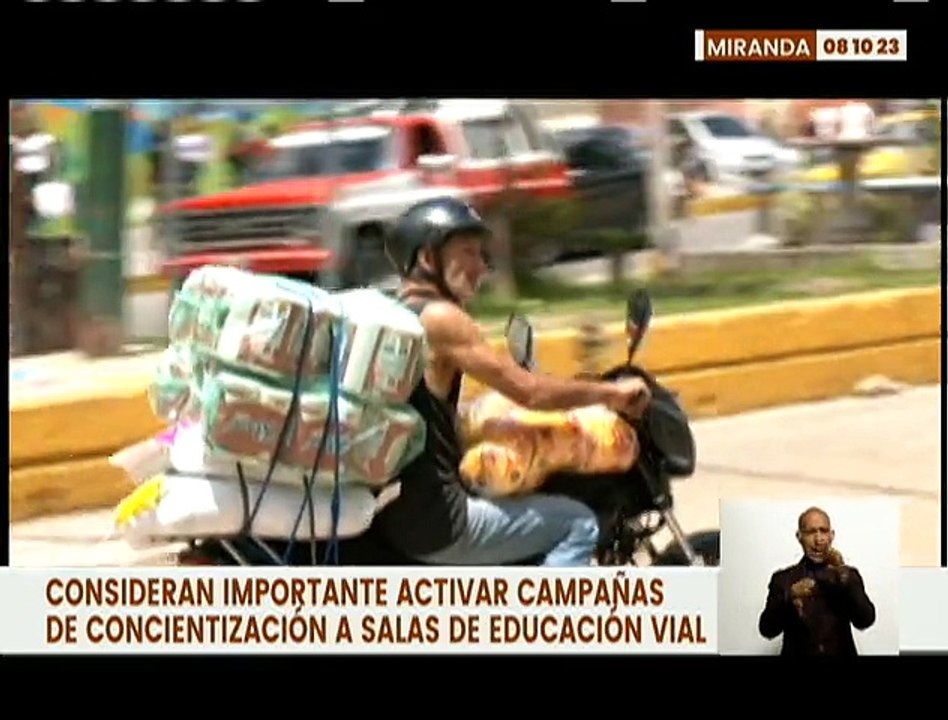 Miranda | Motorizados que infringen la Ley de Tránsito se les hacen un llamado a la conciencia