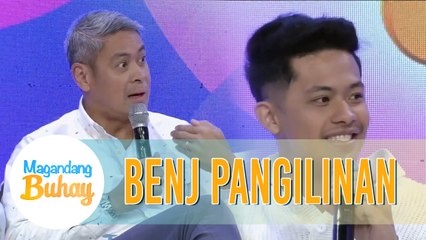 Benj says he always asks permission from his dad  | Magandang Buhay