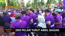 Menhub Budi Karya Sumadi Ikut Berlari di Event RUNHUB 2023 Didampingi Wali Kota Surabaya