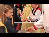 Prince George and Charlotte melt hearts as they shake hands with clergymen 'A natural!'