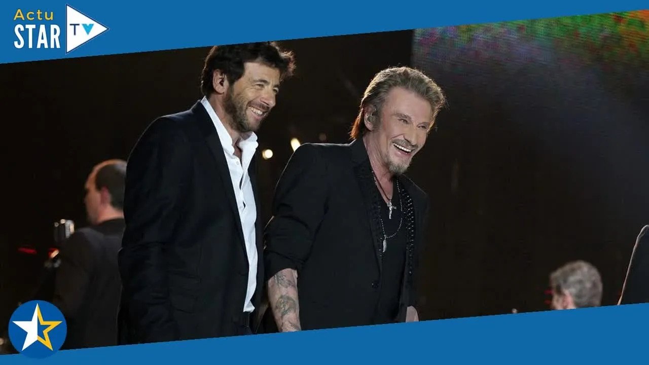Patrick Bruel ému en évoquant Johnny Hallyday : “Il me manque encore beaucoup”