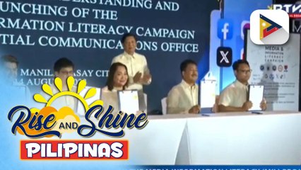 Media and Information Literacy campaign, layong labanan ang fake news