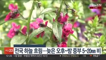 [날씨] 전국 흐리고 중부 중심 비…해안가 너울성 파도 주의