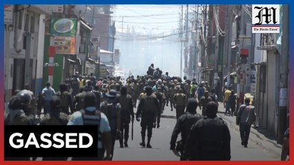 Opposition rally in Madagascar dispersed with tear gas