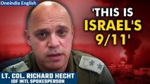 IDF Spokesperson Lt. Col. Hecht vows strong Israeli retaliation to Hamas attacks| Oneindia News