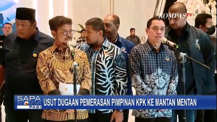 Usut Dugaan Pemerasan Pimpinan KPK Terhadap Eks Mentan Syahrul Yasin Limpo