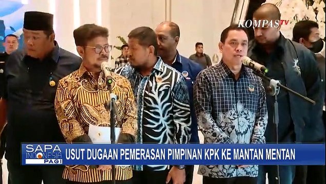 Usut Dugaan Pemerasan Pimpinan KPK Terhadap Eks Mentan Syahrul Yasin Limpo