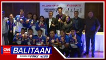 Filipino Asian Games medalists balik Pinas na