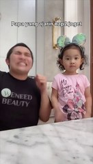 Papa ketika ajarin nap2 joget terus ketahuan mama   Sari Zar